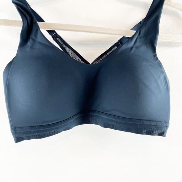 Lululemon X Back Clasp Sports Bra Black 32C - Picture 3 of 7
